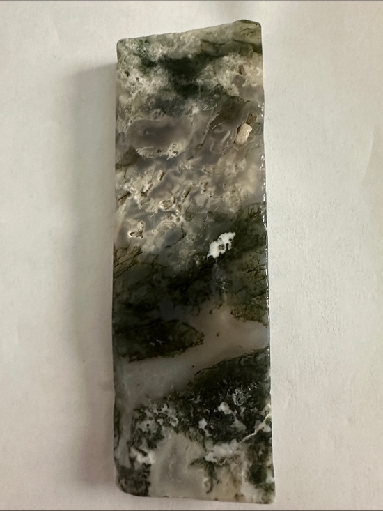 Other - Moss Agate Slab - Green and White Natural Stone